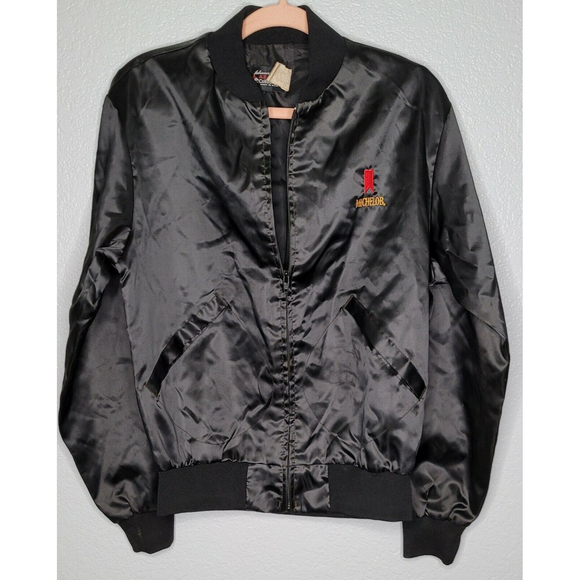 Other - VTG Anheuser Busch Michelob Nylon Bomber Size Med A&E Collection USA Jacket E17